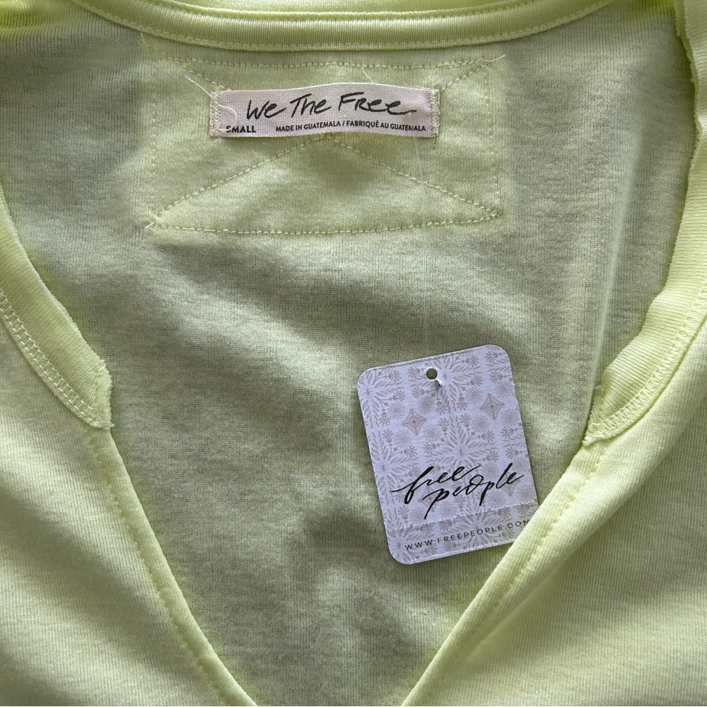 Free People Short Sleeve Tee Size Small - Picture 4 of 5